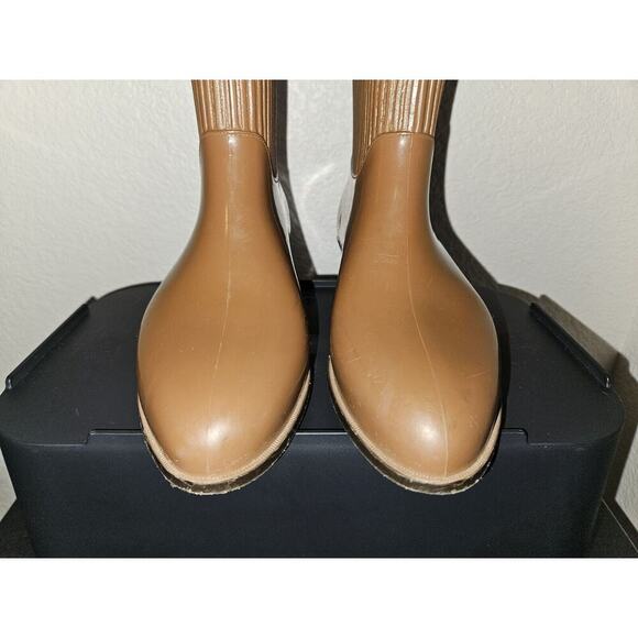 LIZA RIGON Vintage Rubber Rain Boots 1970's Size 6/36 Made In Italy - Picture 5 of 16